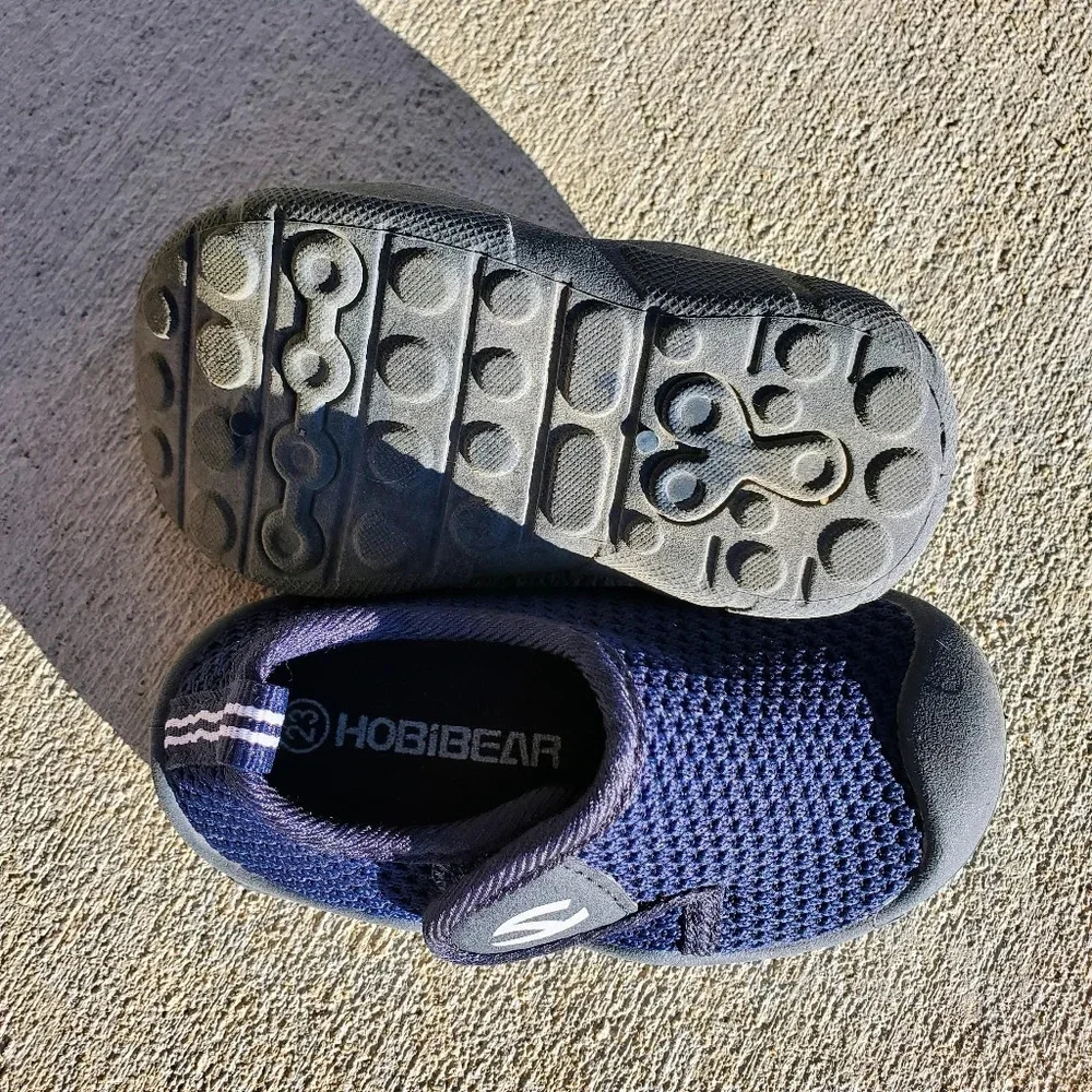 Hobibear blue baby toddler water shoes size 23 (US 7) EUC